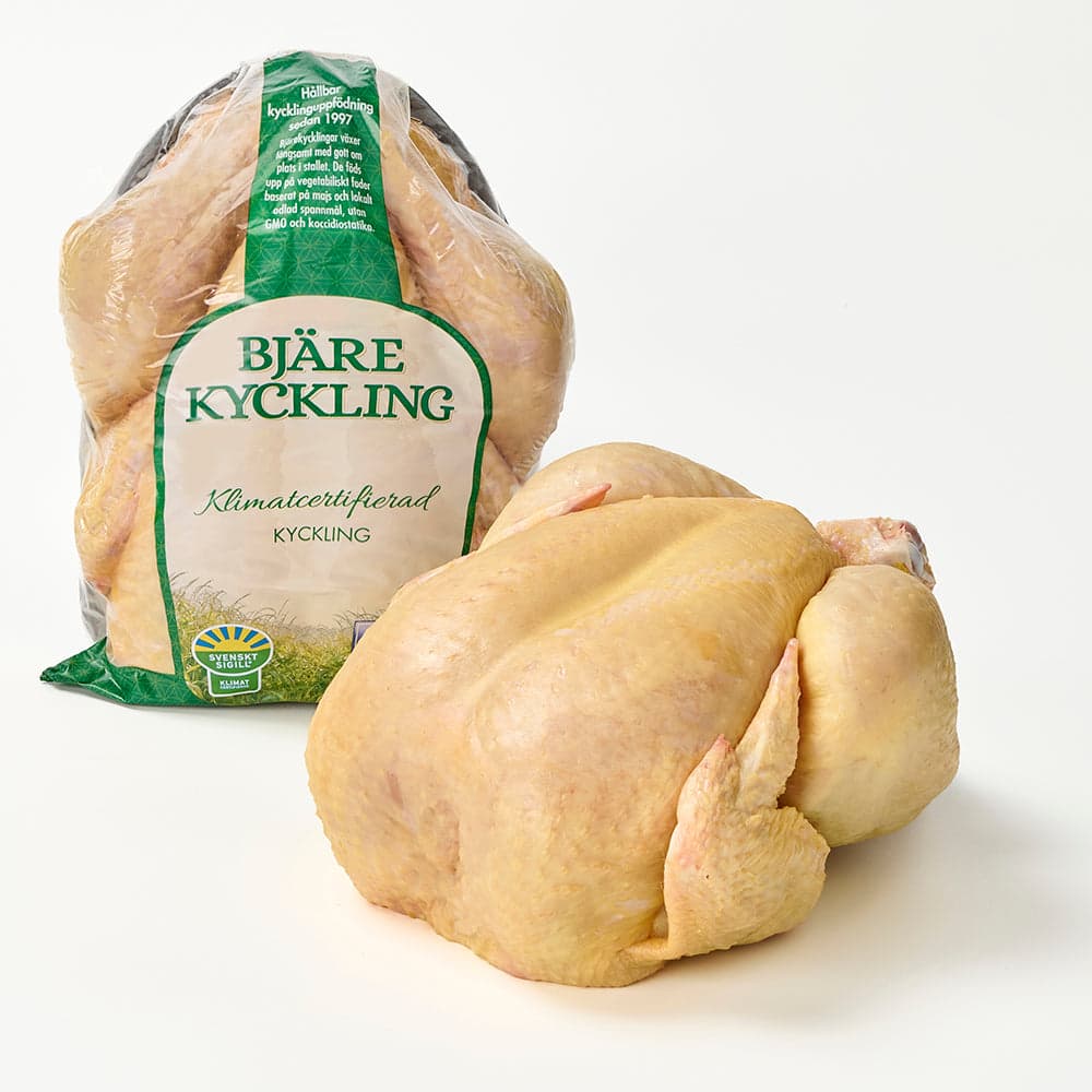 Hel kyckling ca 1,6kg - Långsamt växande kyckling