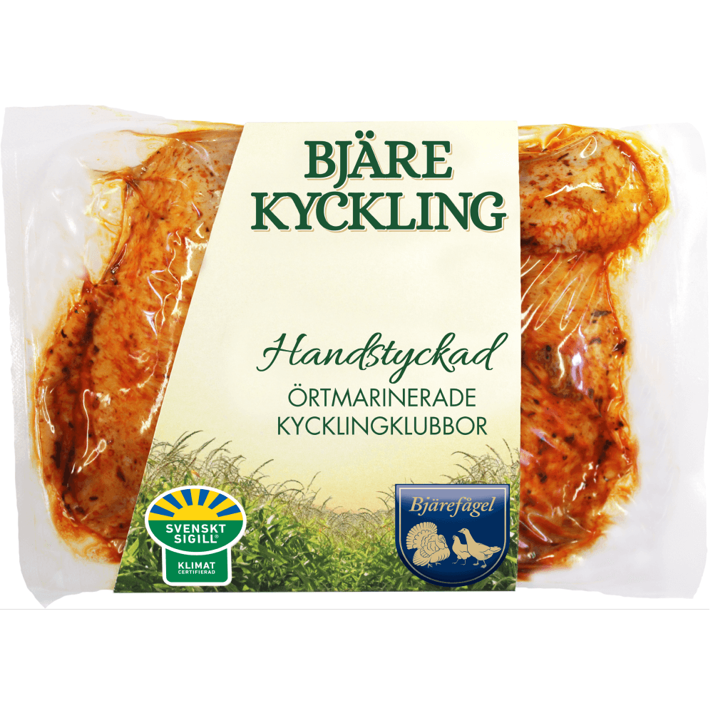 Örtmarinerade kycklingklubbor - ca 500g - Långsamt växande