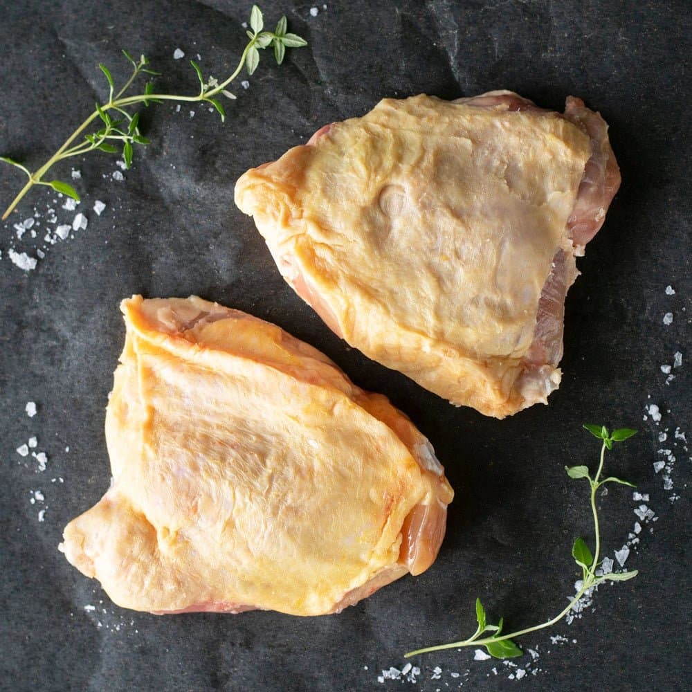 Kycklingovanlår, ca. 0,5kg - Långsamt växande kyckling