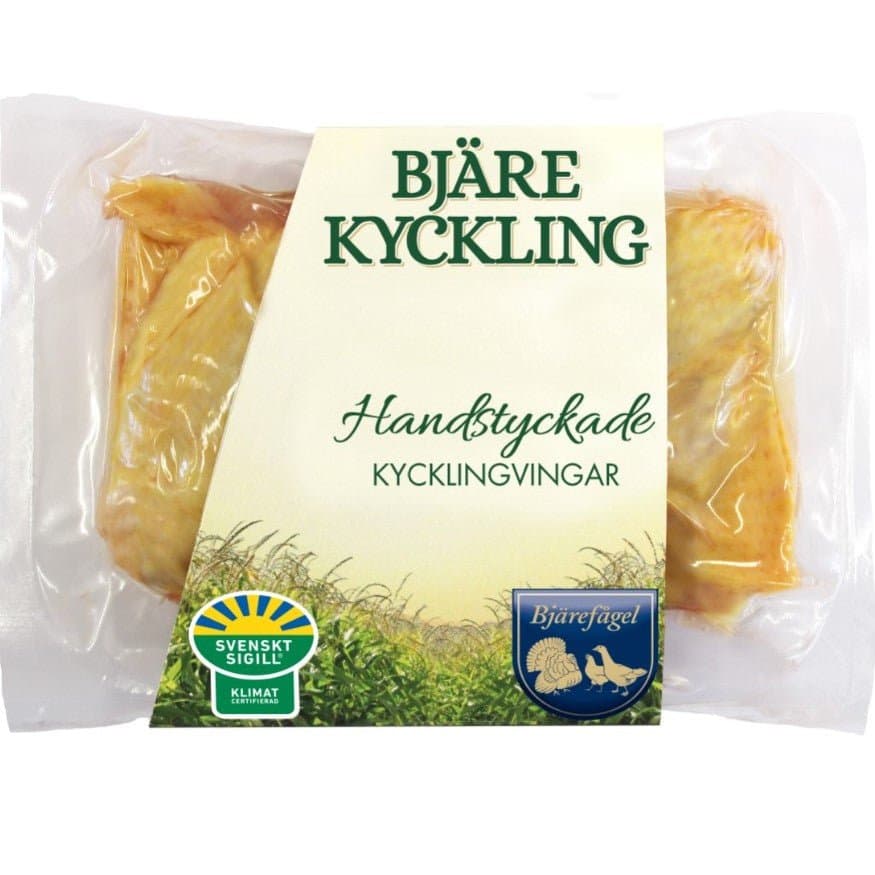 Kycklingvingar, ca. 0,5kg - Långsamt växande kyckling